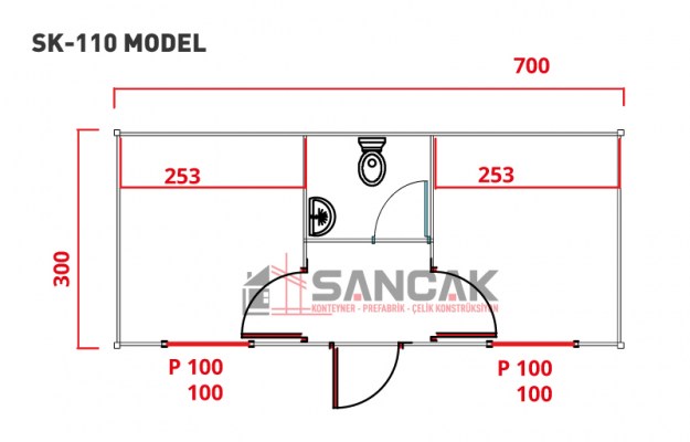 Sancak Konteyner SK 110
